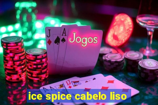 ice spice cabelo liso